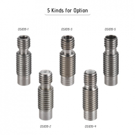 Throat Tube Stainless Steel Nozzle Throat for E3D V6 Hot End 1.75mm Extruder Makerbot Reprap 3D Printers Accessories