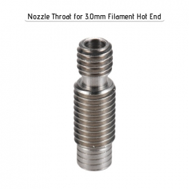 Throat Tube Stainless Steel Nozzle Throat for E3D V6 Hot End 1.75mm Extruder Makerbot Reprap 3D Printers Accessories
