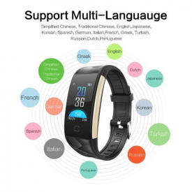 T20 Waterproof Colorful Screen Smart Wristband Bracelet