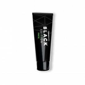 Black edition tooth paste