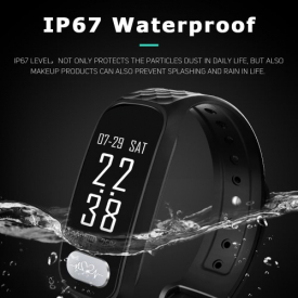 B20 Smart Band BT Watch Fitness Tracker Sleep Monitor Calls Reminder IP67 Waterpoof for iOS & Android iPhone X Samsung S8 Note 8