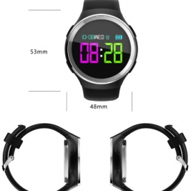 N69 Smart Band Smart Bracelet Smart Watch Heart Rate Blood Pressure Sleep Monitor Intelligent Reminder Sports Tracker Call Reject Messages Color Screen Large Battery