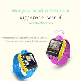 G75 3G Smart Watch GPS Baby Clock Kid Baby SOS Call Location Finder Locator Anti Lost Monitor 600mAh Large Battery for iOS Android Traker