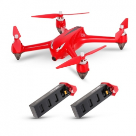 MJX B2W Bugs 2W 1080P HD Camera Wifi FPV Drone Brushless Motor Independent ESC GPS RC Quadcopter w/ Two Batteries RTF