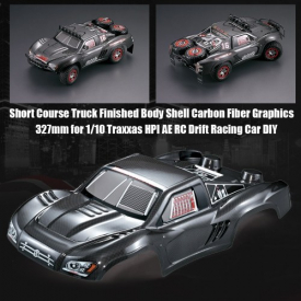 KillerBody 48036 327mm Short Course Truck Finished Body Shell Frame for 1/10 Traxxas HPI AE RC Drift Racing Car DIY