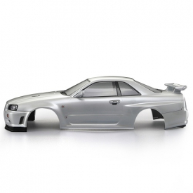 KillerBody 48644 257mm NISSAN SKYLINE (R34) Finished Body Shell Frame for 1/10 Electric Touring RC Racing Car DIY