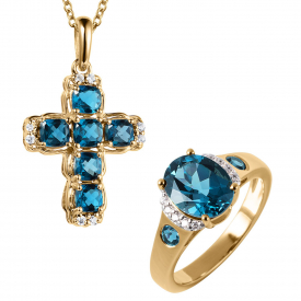 London Blue Topaz Devotion Collection