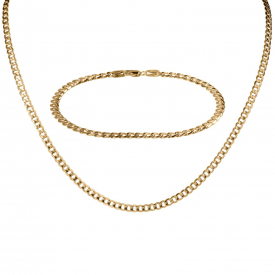 Tesoro Vero Gold Curb Collection