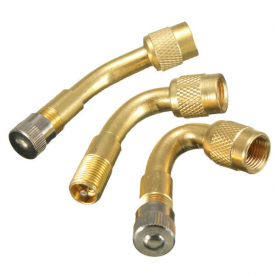 45/90/135 Degree Angle Brass Air Type Valve Extension Adaptor For Motorcycle Car Scooter