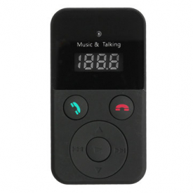 LCD Car Kit FM Transmitter USB Charger TF MP3 Wireless Handsfree Mic