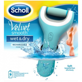 Scholl Velvet Smooth Wet & Dry Rechargeable Foot File