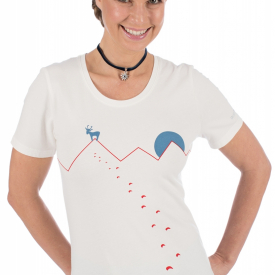 Trachten Shirt NATURNSERALM nature red