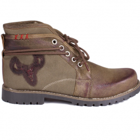 German traditional boots H544 Jevers brown rustik