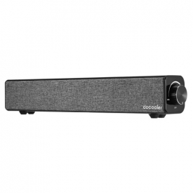 Docooler BT 4.0 Speakers 4400mAh Built-in Battery Deep Bass AUX-IN Black