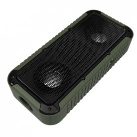 New Bee NB-S1 Outdoor BT Speaker CSR 4.0 Water-proof / Shock-proof / Dust-proof Sound Box AUX IN Hands-free Army Green