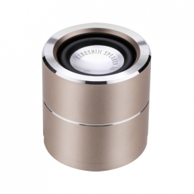 Mini Size Portable BT Wireless Speaker Built-in Mic Loudspeaker Subwoofer Heavy Bass Music Players Sound Box Hands-free Calls Powerful Sound for iPhone/iPad/Andriod/Samsung/Laptops/Tablets