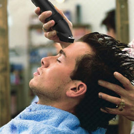 Abody Cordless Hair Trimmer Electric Hair Clipper Hair Shaver Ceramic Titanium Blade for Adults & Babies EU Plug