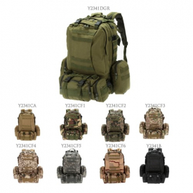 Lixada Outdoor Multifunction Military Tactical Backpack with MOLLE Webbings Rucksack