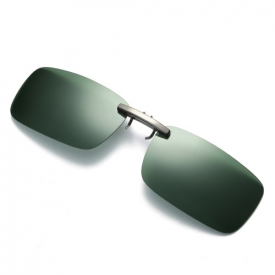 UV400 Rimless Polarized Sunglasses Clip