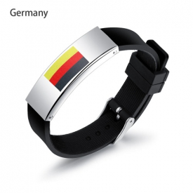 2018 Football World Cup Flag Pattern Sports Bracelet