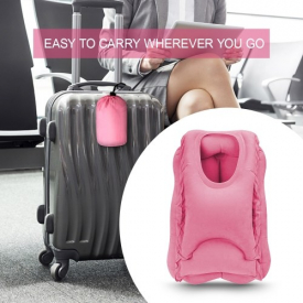 Inflatable Lightweight PortableTravel Pillow