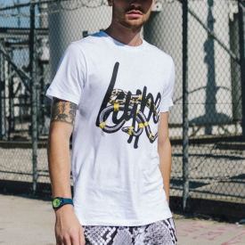 Hype White Venom Mens T-Shirt | Size Large