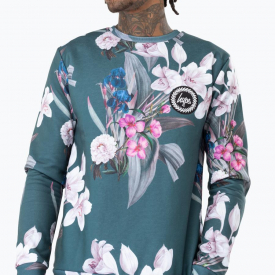 Hype Forest Blossom Mens Crew Neck | Size 2X-Large