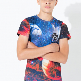 Hype Sunburst Kids Multi T-Shirt | Size 11-12