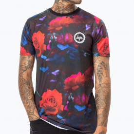 Hype Stealth Rose Men’s Multi T-Shirt | Size Small
