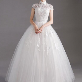 Ball Gown Romantic Bohemian Wedding Dresses 2020