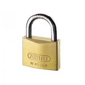 Abus 85/40 Brass Padlock Carded