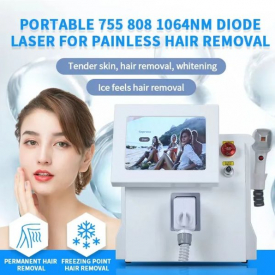 2023 Platinum RF Equipment Hair Removal Machine 2000W Diode Laser Cooling Head 3 Waves 808 755 1064nm Women Painless Face Body Epilator Cold Laser Therapy Device