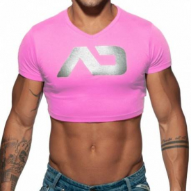 Addicted AD Crop Top – Pink M