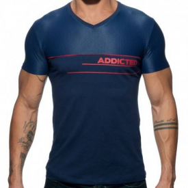 Addicted AD Mesh T-Shirt – Navy S