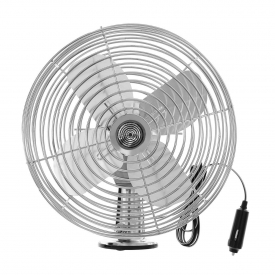 12V Heavy Duty Metal 2-Speed Auto Car Truck Fan Vehicle Outdoor Socket