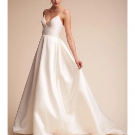 A-Line Simple A Line Wedding Dresses 2020