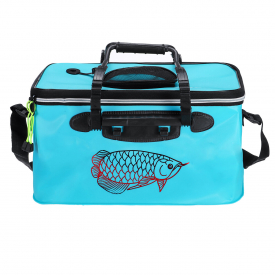 23L Collapsible Fishing Bucket EVA Foldable Portable With Handle