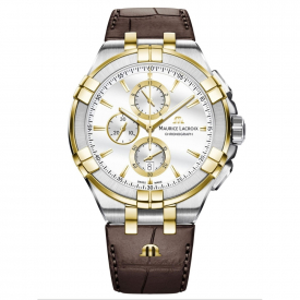 Maurice Lacroix AI1018-PVY11-132-1 Men's Aikon Chronograph Wristw