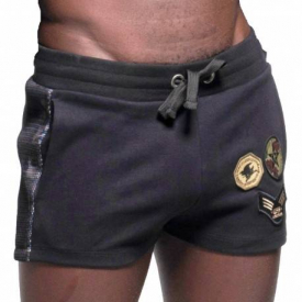 ES Collection Army Padded Sport Short – Black L