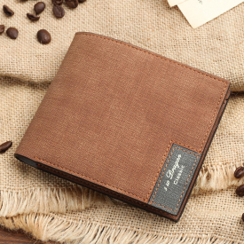 Men’s PU Soft Wallet Bifold Minimalist Money Clip Card Case