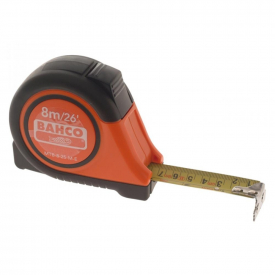 Bahco MTB Auto Tape 8m26ft Reversible Magnetic Tip