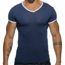 Addicted Basic Colors T-Shirt – Navy S