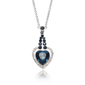 JASSY® Heart of Ocean Crystal Necklace