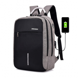 Travel Laptop Backpack with Combination Lock & USB Charging