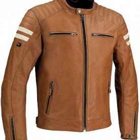 Segura Stripe, leather jacket