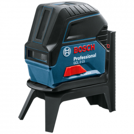 Bosch GCL-215 Cross Line Laser + RM1 Mount