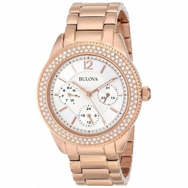 Bulova 97N101 Women's Crystal Wristwatch