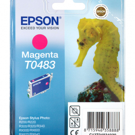 Epson Original T0483 Seahorse Ink Cartridge 13ml Magenta