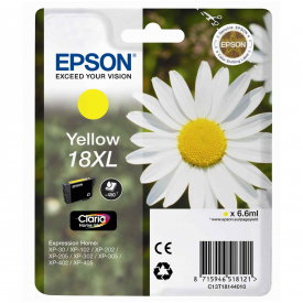 Epson Original 18XL T1814 Daisy Ink Cartridge 6.6ml Yellow