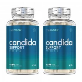 Candida Support – Supports Healthy Candida Yeast Levels – Premium Probiotic Supplement – Vegetarian Friendly – Plant Based Ingredients – 2 Pack